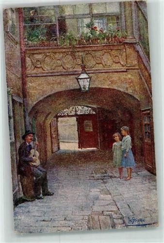 Der Hofmusikant Gitarre Wiener Volkskunst Nr.658