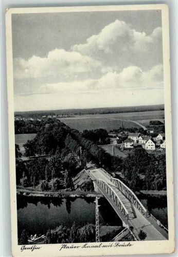 Genthin Plauer Kanal Brücke