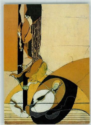 Batik auf Baumwolle Sunhild Wollwage