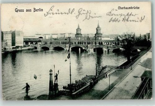Kreuzberg 1907 Oberbaumbrücke