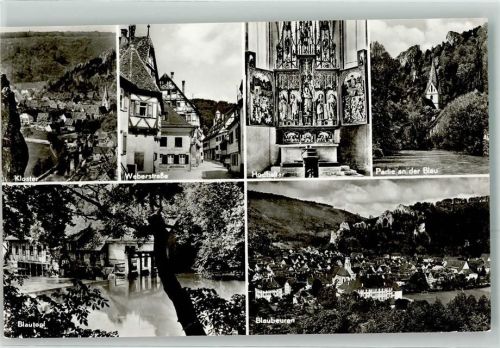 Blaubeuren Kloster Weberstraße Hochaltar Blautopf