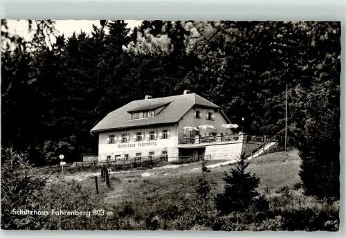 Waldthurn Schutzhaus Fahrenberg