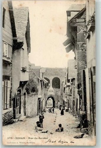 Dinan 1902 Rue du Jerzual