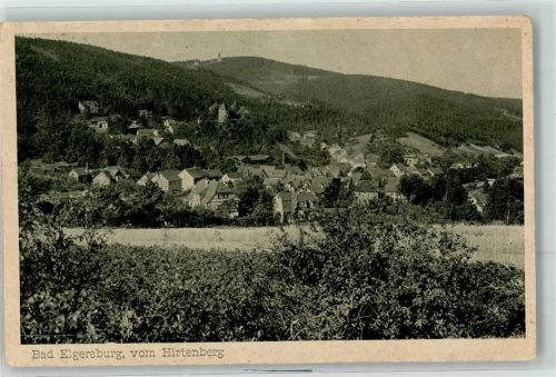 Elgersburg Blick vom Hirtenberg