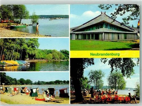 Neubrandenburg Am Tollensee Bootshafen Freibad Stadthalle im Kulturpark HO- Gasthaus Badehaus