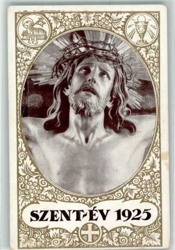 Budapest Jesus Heiliges Jahr 1925 Nationale Zeitung