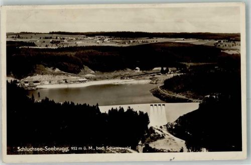 Seebrugg Schluchsee Stausee