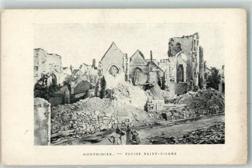 Montdidier 1919 Eglise Saint Pierre