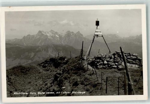 Kitzbühel Kitzbüheler Horn mit Loferer Steinberge