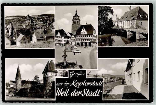 Weil der Stadt Marktplatz Stadtauer