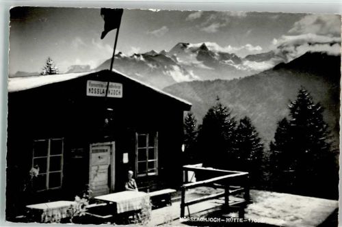 Nösslachjochhütte Nösslachjoch Hütte Hüttenstempel