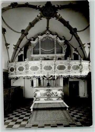 Burgk Schloß Burgk Schloßkapelle Silbermannorgel