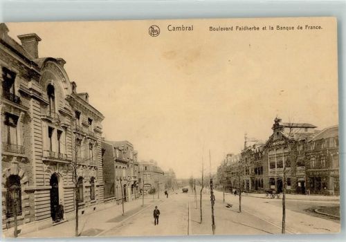 Cambrai Boulevard Faidherbe et la Banque de France