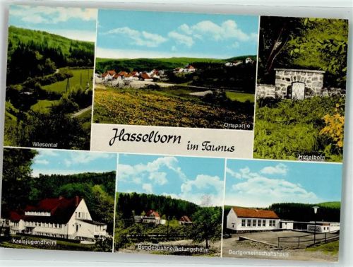 Hasselborn Wiesental Haselborn Kreijugenheim Bundesbahnerholungsheim Dorfgemeinschaftshaus