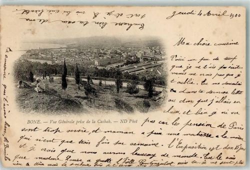 Annaba 1900 Vue prise de la Casbah