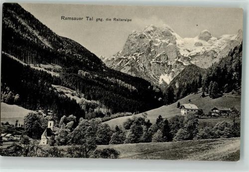 Ramsau gegen die Reiteralpe