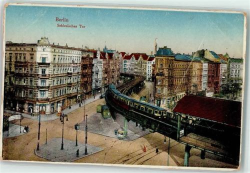 Kreuzberg Schlesisches Tor Hochbahn