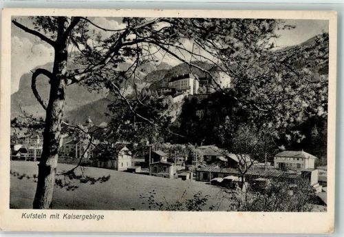 Kufstein 1912 mit Kaisergebirge