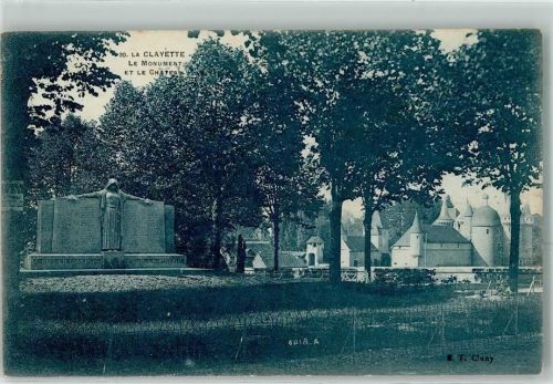 71800 La Clayette - Le Monument et le Chateau