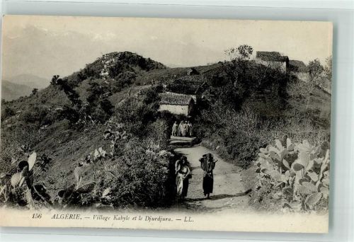 Bejaia 1911 Tracht Dorf Kabyle