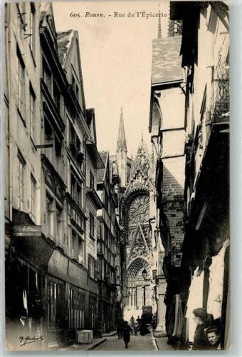 Rouen Rue de l`Epicerie