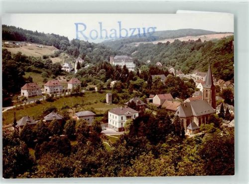 55442 W6534 Stromberg , Hunsrück FOTO KEINE AK Blick von der Burg Ort handschriftlich