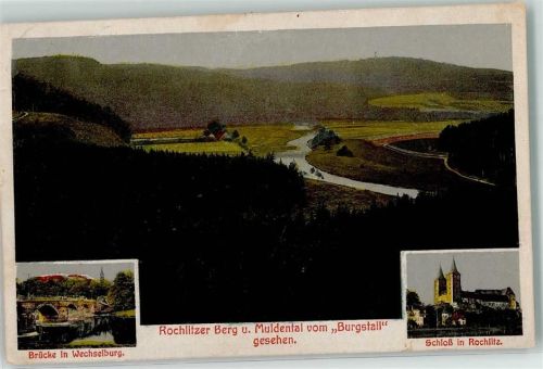 Rochlitz 1918 Rochlitzer Berg Schloss Hotel