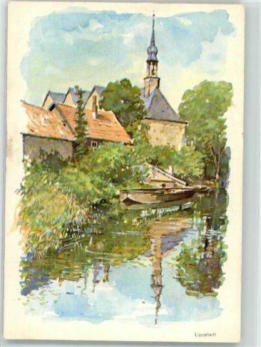 Lippstadt Altes Motiv aus Lippstadt Aquarell