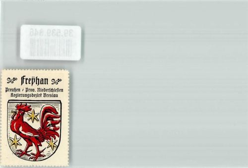 Freyhan Wappen Freyhan Preußen Porv. Niederschlesien