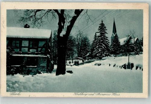Schierke Kirchberg Steinernes Haus