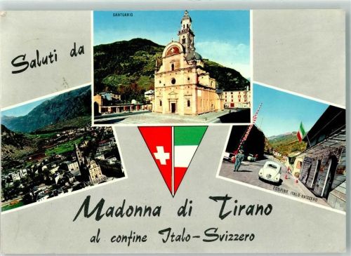 Tirano Grenze Basilika Madonna di Tirano VW Käfer