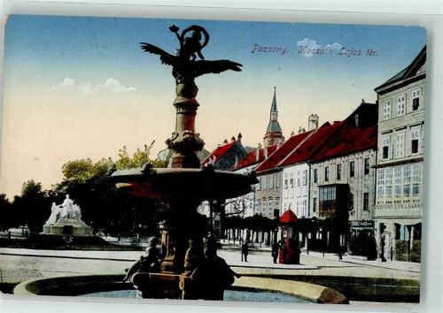 Bratislava Pozsony - Denkmal Kossuth Lajos Platz