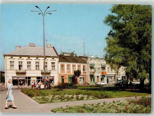 Skierniewice Marktplatz Oldtimer Fahrrad