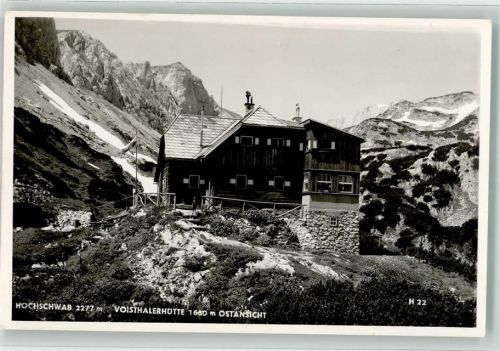 Voisthalerhütte Hochschwab Hüttenstempel
