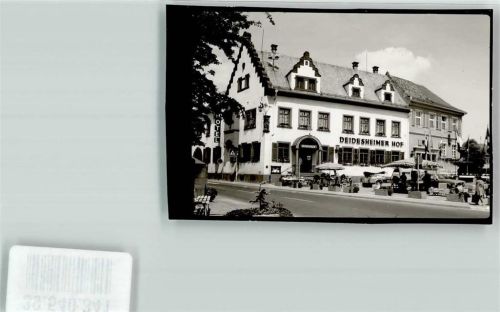 Deidesheim Hotel Deidesheimer Hof Oldtimer Ort handschriftlich
