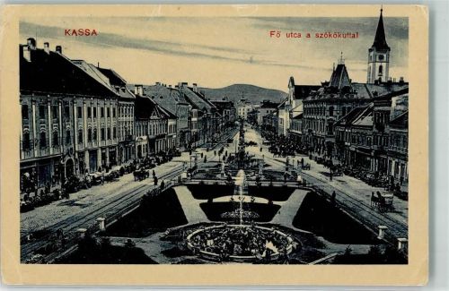 Kosice Kaschau 1915 - K.u.K.Militärzensur