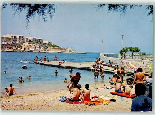 Gozo Foto AK Marsalforn Bay Bademode Strand Insel