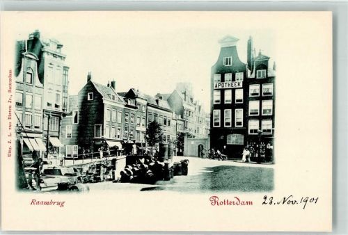 Rotterdam 1901 Raambrug