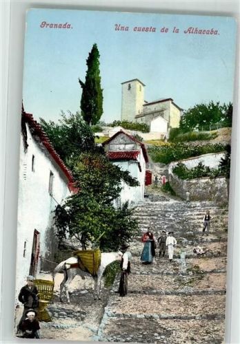 Granada 1911 Kirche Tracht