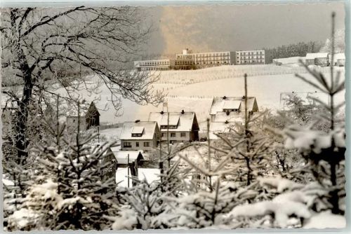 Valbert Foto Original aus Archiv eines Ansichtskartenverlag Blindenerholungsheim im Winter