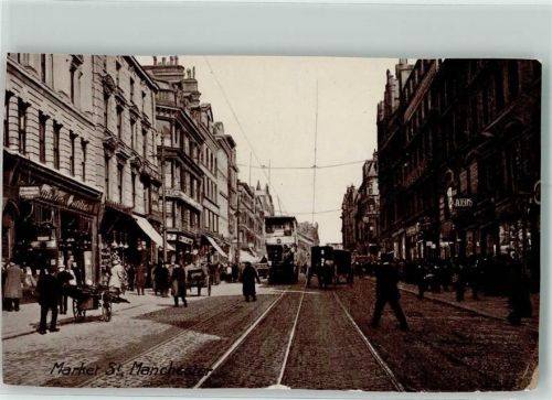 Manchester 1932 Straßenbahn Marker Street