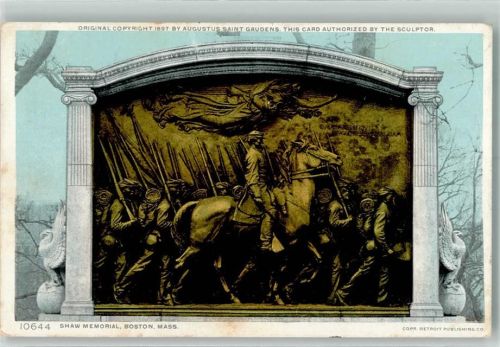 Boston 1920 Denkmal Shaw