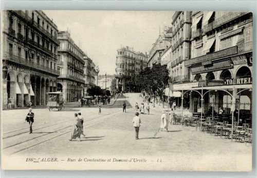 Alger Grand Cafe Continental Rue de Constantine