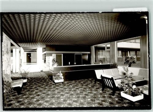 Romrod Foto Original aus Archiv eines Ansichtskartenverlags Kurklinik Empfang Ort handschriftlich