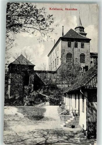 Oslo 1913 Festung Akershus