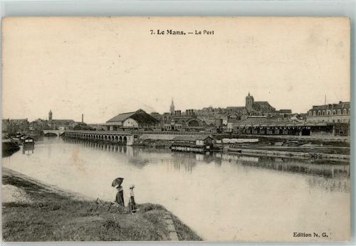 Le Mans Hafen Feldpost
