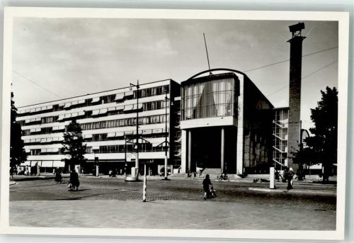 Rotterdam Beursgebouw met Coolsingel Fahrrad