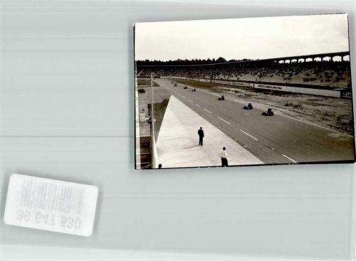 Hockenheim Rennszene beim Motorradrennen mit Beiwagen auf dem Hockenheimring Foto Orginal aus Archiv eines Ansichtskartenverlags Ort handschriftlich