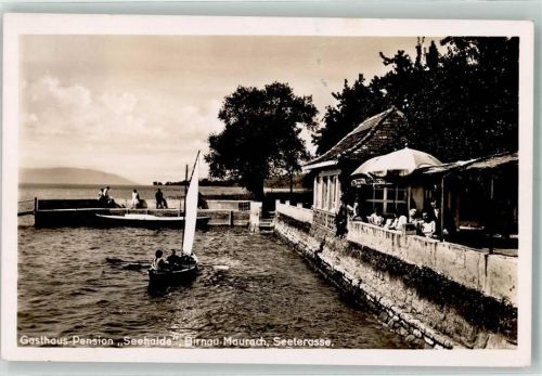 Maurach 1942 Gasthaus Pension seehalde