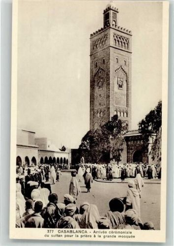 Casablanca Grande Mosquee Tracht